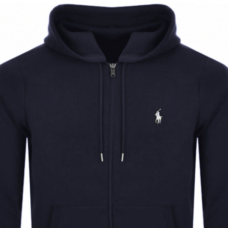 Ralph Lauren Full Zip Hoodie Navy Mainline Menswear